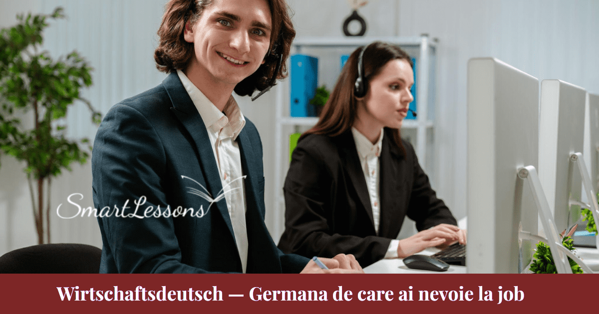 Wirtschaftsdeutsch — Germana de care ai nevoie la job